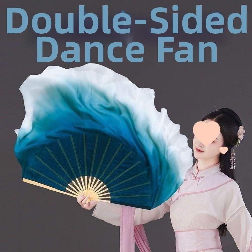 31 см Бамбуковый Китайский Короткий Веер для Танца Живота Ручная Окраска Веер для Взрослых Ребенка Женщины