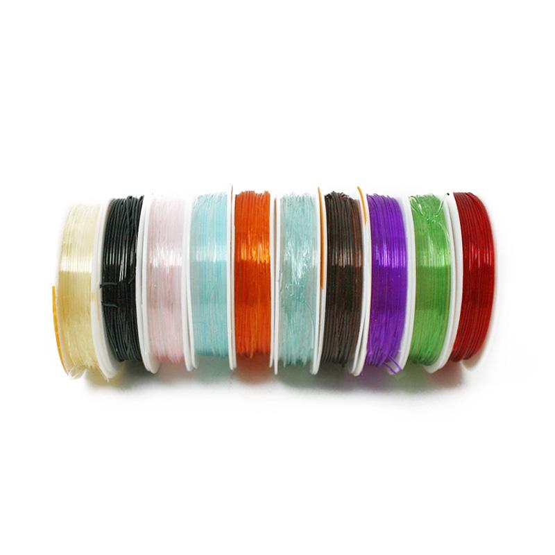 50Meter Colorful Elastic Crystal Line For Jewelry Making Beading Rope String Cord Thread