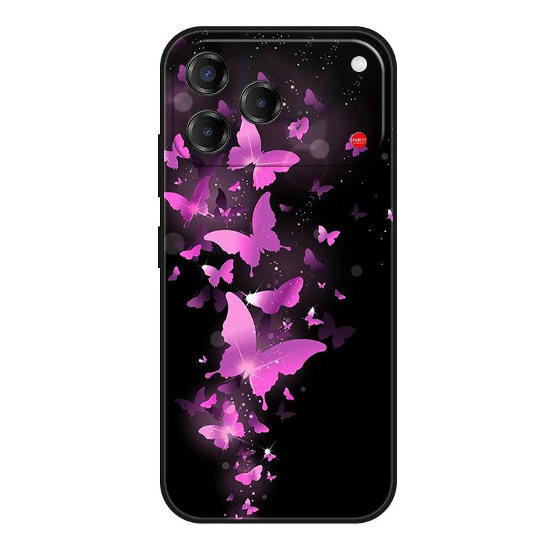 Чехол для TCL NxtPaper 70 Pro Мраморный Рисунок Мягкий Матовый Силиконовый Задний Чехол для Телефона TCL NxtPaper 70Pro T807D T807W T807E