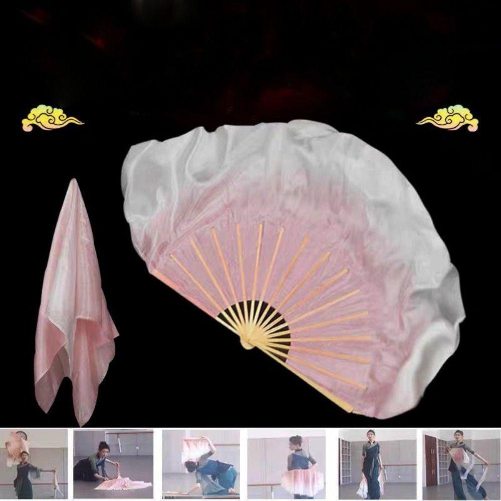 10см Полукруглые Шелковые Веера Пары Танец Янко Бамбуковые Веера Ручная Роспись Взрослые Веер Ребенок Женщины