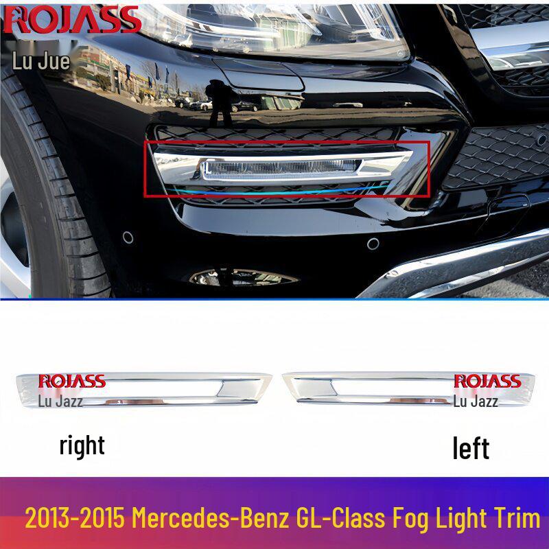 Mercedes GL350/GL450 W166 Bumper Decorative & Anti-collision Strips (Front/Rear)