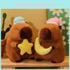 Star Moon Creative Capybara Plush Toy Cute Cartoon Children Birthday Gift Doll