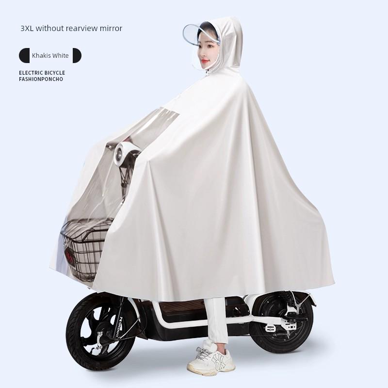Women's Full Body Cycling Special Extra Large Raincoat Electric Car