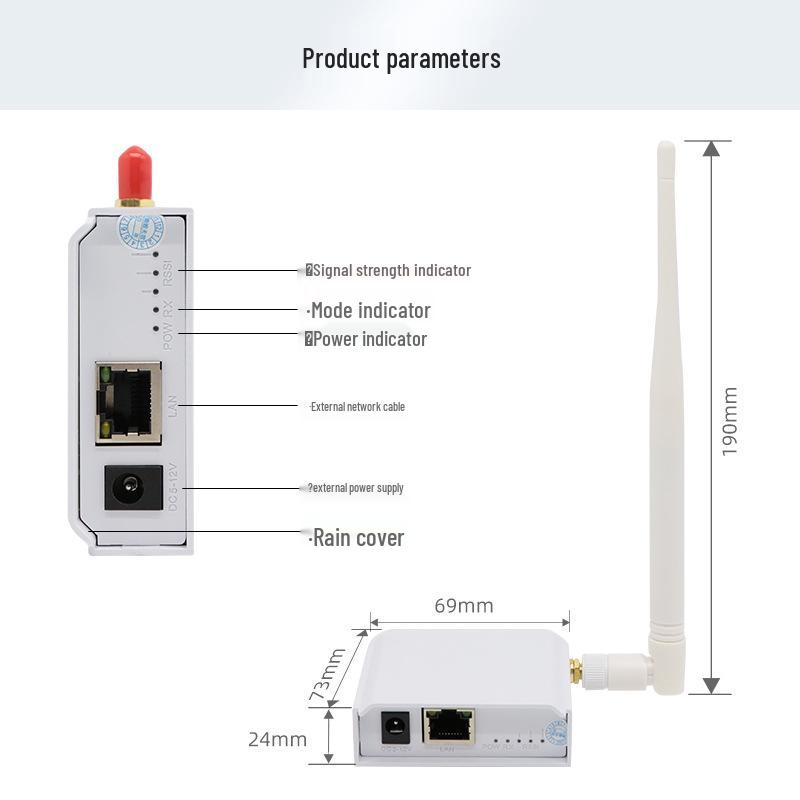 Беспроводной усилитель WiFi сигнала для лифтового крана дальнего действия