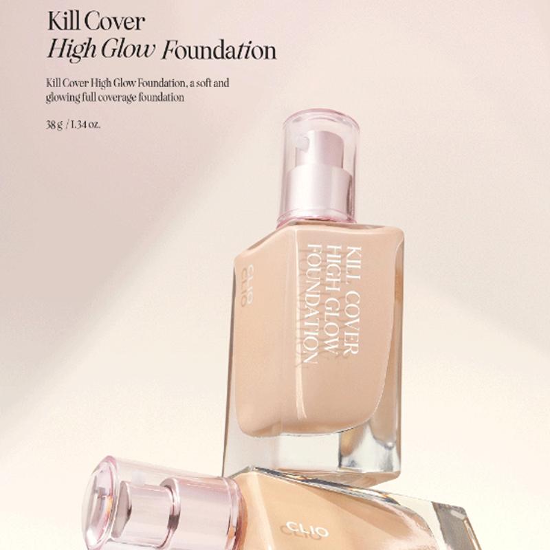 CLUB CLIO Kill Cover High Glow Founwear Foundation 38g 3 цвета (10 вариантов)