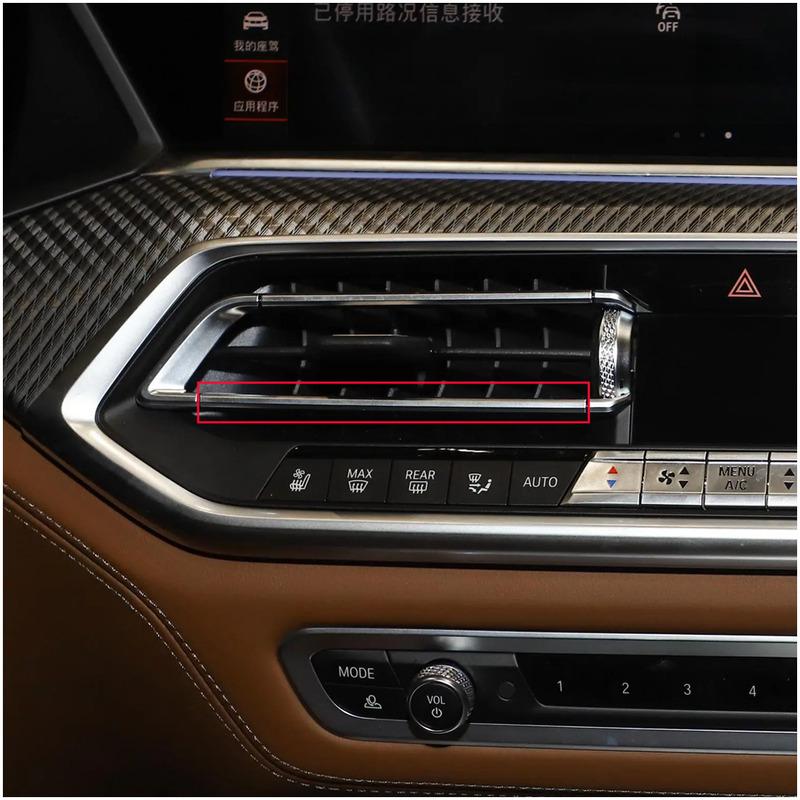 Middle Left Bottom Dashboard A/C Air Outlet Conditioning Vent Repair Blade fit for BMW X5 G05 X6 G06 X7 G07