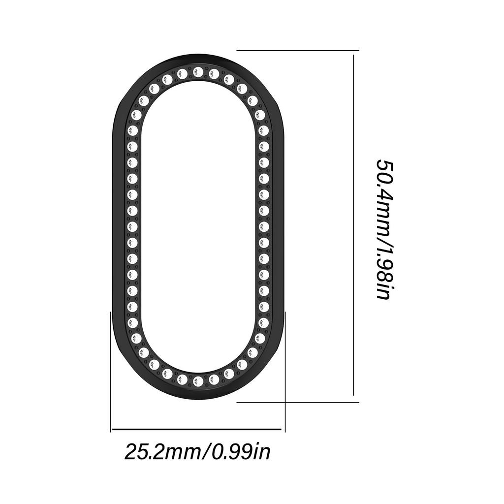 Чехол-протектор для смарт-часов Band 9 с закаленным стеклом, противоударный, с ажурным покрытием из поликарбоната