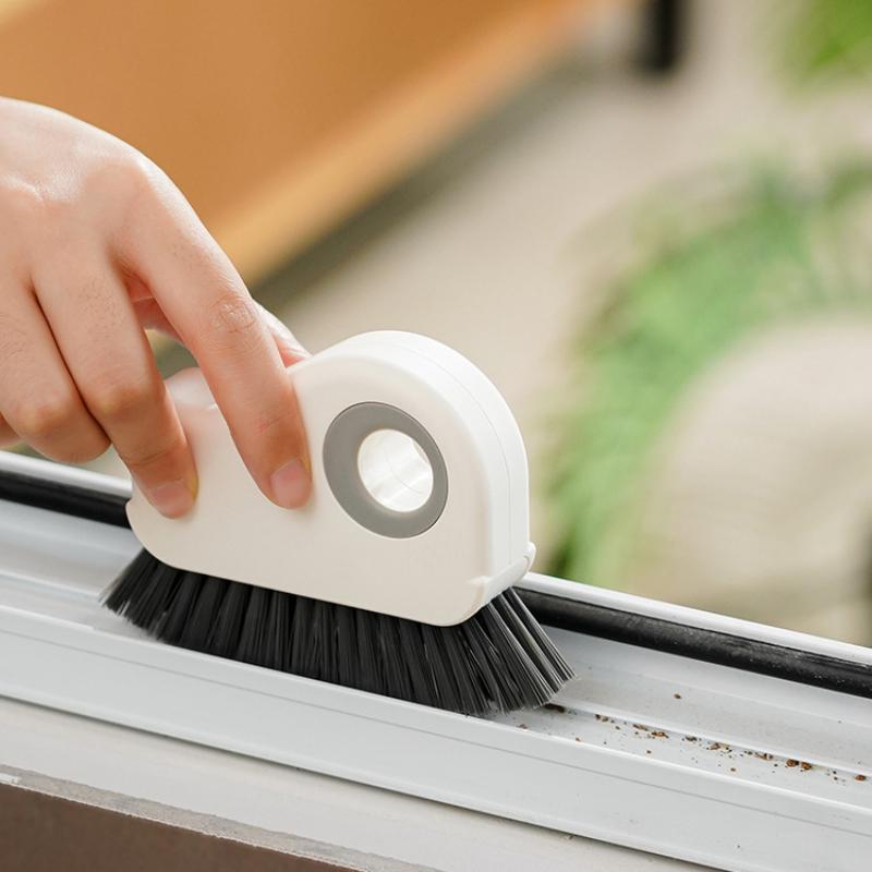 Щетки для чистки оконных щелей, современная простота, бесшовная щетка для щелей, встроенный скребок, дверная щель, бытовая уборка тоже