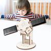 1 Set DIY Solar Artificial Satellite Model Kit Educational Handmade Wooden Puzzle