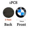 74mm 82mm Car Hood Front Badge Tail Trunk Emblem Replacement Sticker Bmw F20 F30 G20 f31 F34 F10 G30 F11 X3 F25 X4 I3 M3 M4 AV3