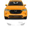 For Mazda CX90 2024 CX-90 2 Pcs Car Headlight Protective Film Transparent Smoked Black TPU Sticker