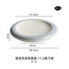 Insulated Plate Restaurant Molecular Cuisine Dim Sum Dessert Plate Home Creative Ceramic Salad Steak Plate Kitchen Tableware
