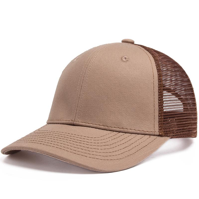 Hot Sale Unisex High Quality Cap Slight Curved Brim Style Trucker Hat Unisex Casual Outdoor Adjustable Breathable Richard SunCap