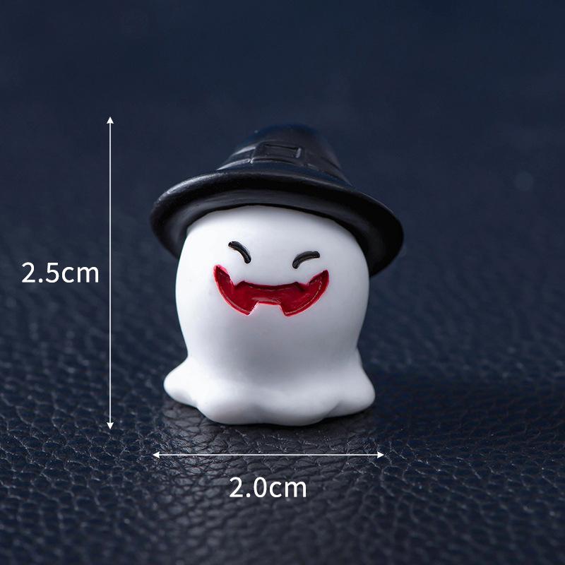 Хэллоуин Призрак Дьявол Волшебник Фигурка Миниатюрный Пейзаж Украшения Сделай Сам Украшения Для Дома Аксессуары Настольный Маленький Орнамент Подарок