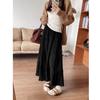 Bust Skirt Women's Autumn and Winter New Cake Skirt Small Person Fungus Edge Big Swing Skirt