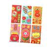 6Pcs Paper 2026 Horse Year Red Envelope Cartoon Lucky Money Bag Horse Year Money Envelope  New Year