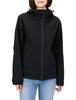 Stretch Windshell Windproof and Size M Women's Jacket, Water-Repellent, Black, (B2ME2702)