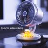 Multifunctional Electric Fan Circulator Wireless Portable Home Quiet Desktop Fan Air Cooler