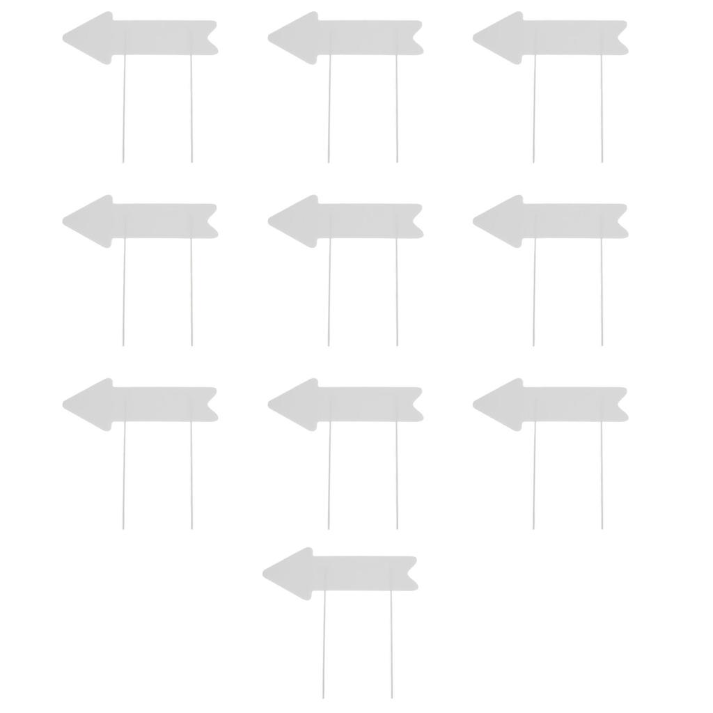 Пустые знаки-стрелки со стойками Двусторонние водонепроницаемые указатели направления для свадебного торжества