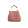 Handbag Solid Color Korean Version Ins Niche Design Bucket Bag Soft Leather Candy Color Crossbody Vegetable Basket Bag for Women