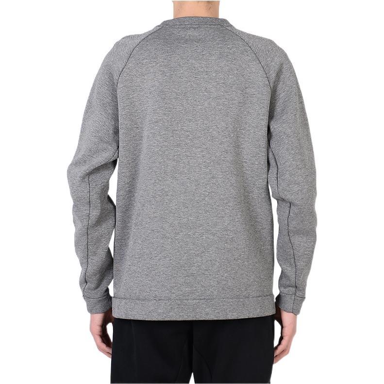 Nike Мужская толстовка Sportswear Tech Fleece с круглым вырезом 'Черный' 805141-091