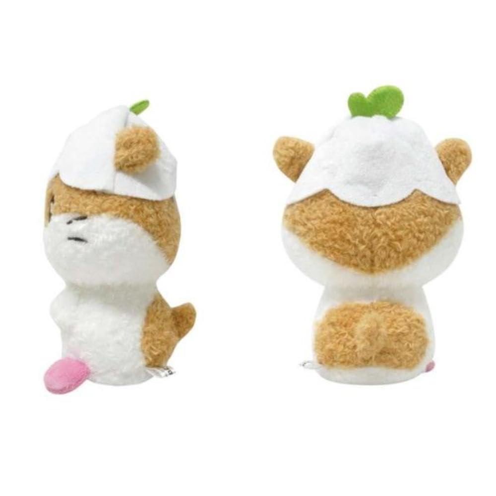 K Company Sanrio Characters (Munekyun Memories) Plush Toy Korokoro Kuririn SAM-HNG-CK H15.9 x W10.6 x D7.6cm