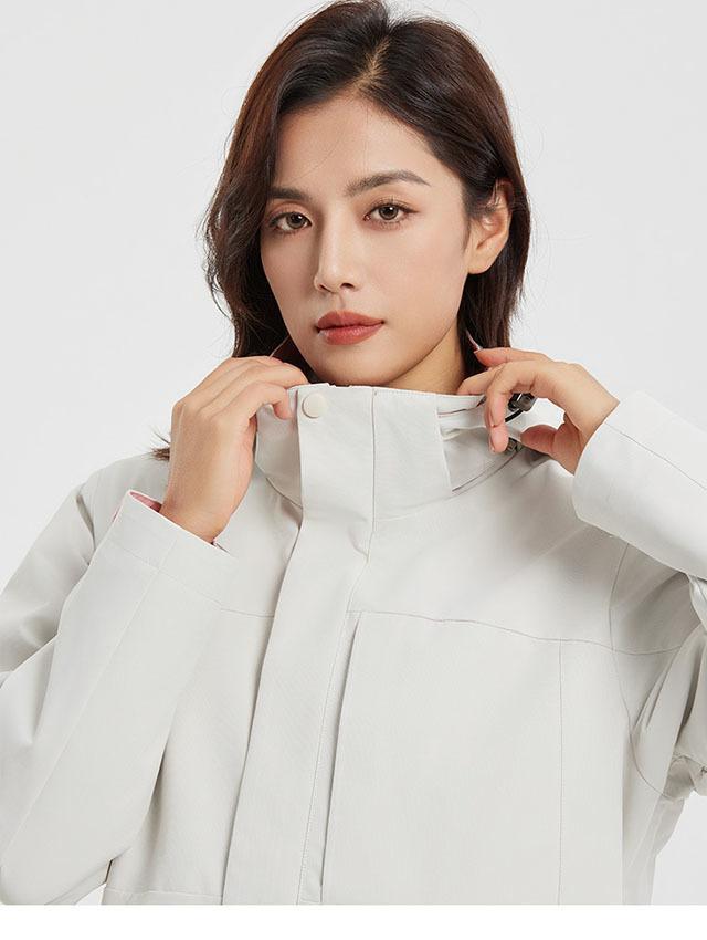 Куртка штормовая Duke с тремя степенями защиты и съемным внутренним слоем – Хлопковая куртка с логотипом на заказ, модная, для активного отдыха, альпинизма и велоспорта