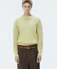 NOHANT Вязаный топ крючком с круглым вырезом Resort-Mustard
