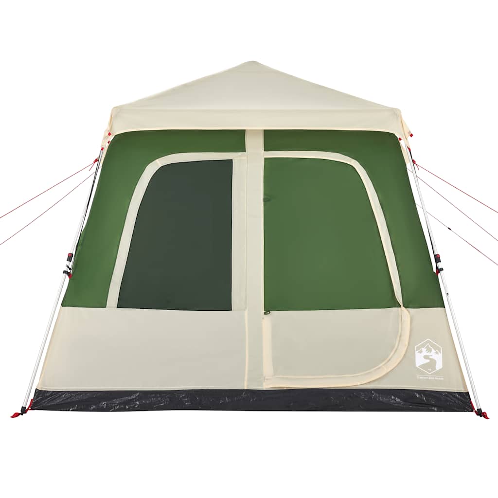 Dome Family Tent for 8 Persons Green Quick Release