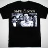 Постер группы Simple Minds Мужская футболка Унисекс Черный Все размеры Унисекс Футболка