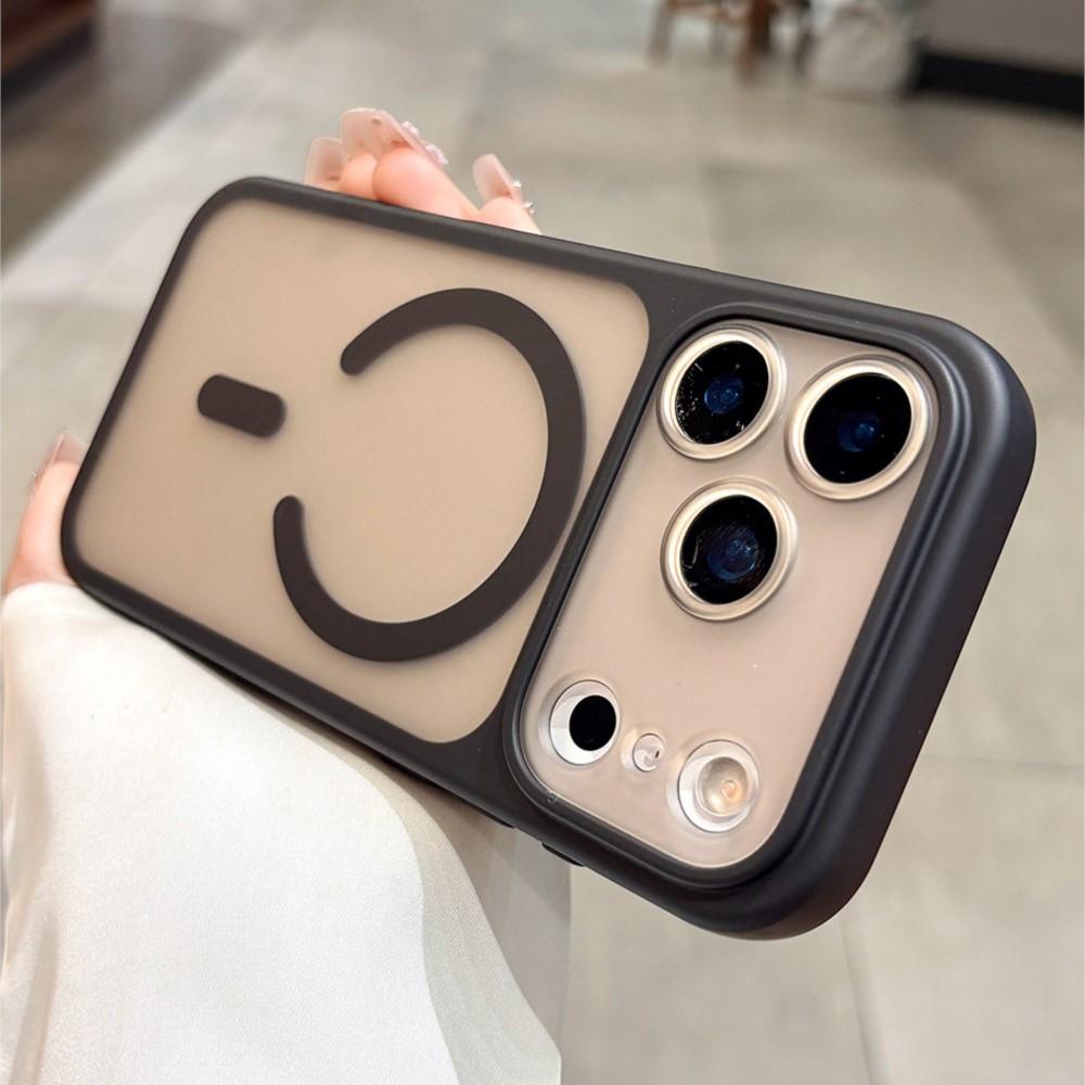 Frosted Clear For Magsafe Camera Protection Case for iPhone Air 17 16 15 14 13 Pro Max Shockproof Bumper Armor Magnetic Cover