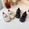 Девочки Лолита кожаные туфли 2025 весна и осень новые детские черные туфли для выступлений Мэри Джейн одинарные туфли девочки туфли принцессы