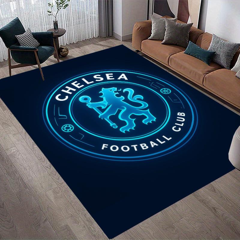 Chelsea Home Sofa Decoration for Living Room & Bedroom, Non‑Slip Play Flannel Floor Mat for Game Room
