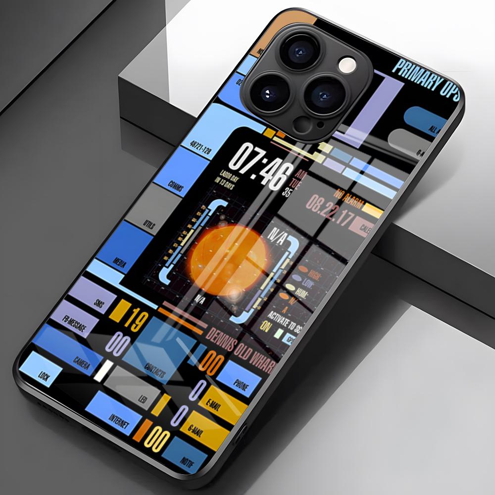 Star Treks Latest Creative Ideas Phone Case For IPhone 17 Pro Max 16 15 14 Pro Max 13 11 X Xs Xr 8 7Plus Glass Cover