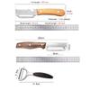 WXCOO Stainless Steel Kitchen Fruit Knife Vegetable Peeler 2-in-1 Bottle Opener Fruit Peeler for Peeling Potato Pumpkins Peeler