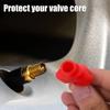 Автомобильные светящиеся колпачки для клапанов, водонепроницаемые пылезащитные колпачки для клапанов шин автомобилей и мотоциклов, светящиеся колпачки для клапанов средних пальцев автомобильных шин