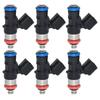 6PCS Fuel Injectors 0280158191 BR3E-F5A For Ford Lincoln 2011-2017 3.5 / 3.7L
