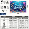 Under The Sea Birthday Banner 1pc - Polyester Party Decor