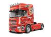 Пластиковая модель тягача PLATZ Italeri Scania R730 Streamline 4x2 Silver Griffon IT3906 1/24 (Машина)