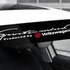 Новые Автомобильные Наклейки на Лобовое Стекло Отражающие Виниловые Наклейки для Тюнинга Автомобиля 3D Наклейки Для Volkswagen Golf-5 6 7 Lavida Polo Tigu