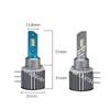 2x Brightness H15 LED High Beam/Day Running Light Canbus Upgrade For Skoda Octavia III 2012 2013 2014 2015 2016 2017 Car Lamp