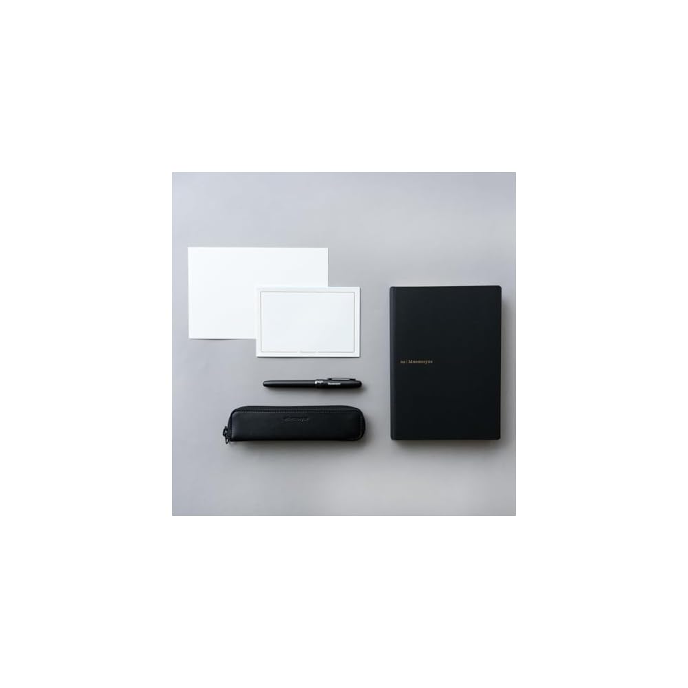 Maruman Fountain Pen and Journal Notebook Mnemosyne A5 Dot Grid Ruled (Made in Japan) - Fountain