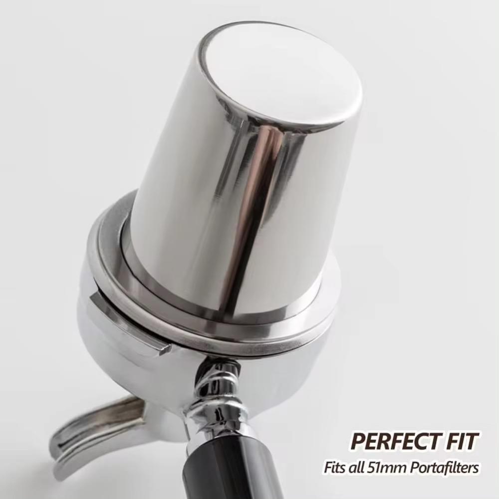 Чашка-дозатор для кофе Portafilter 51 мм, распределитель кофе, нержавеющая сталь, чашка-дозатор для порошка, часть для эспрессо-машины