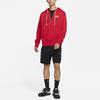 Nike Мужской вязаный свитер с капюшоном и вышитым логотипом на полумолнии DM5280-657