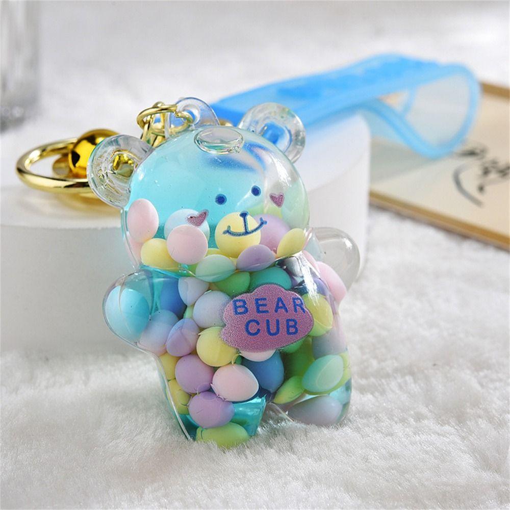 Подвесная сумка-подвеска для ключей Брелок с блестками Брелок с жидкостью Брелок с зыбучими песками Движущаяся жидкость