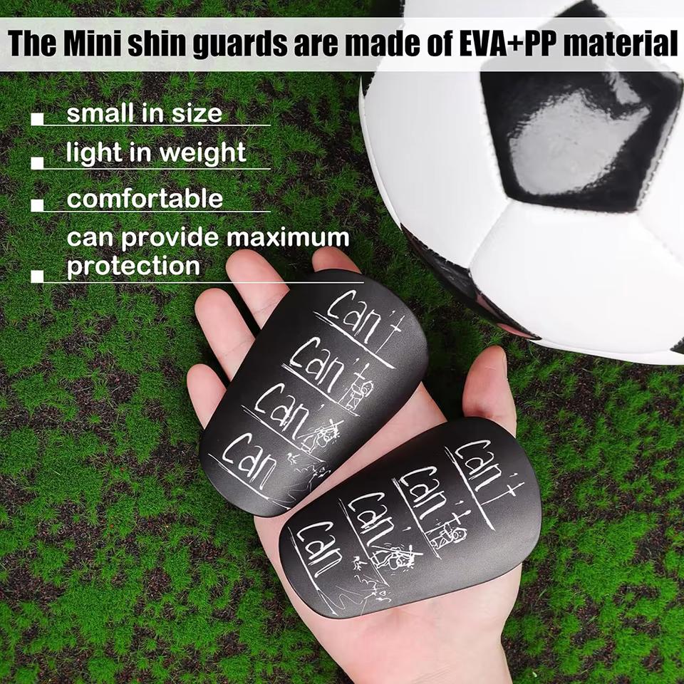 Loogdeel Mini Shin Pads Износостойкие амортизирующие щитки для голени для тренировок по футболу Футбольные тренировочные щитки для голени