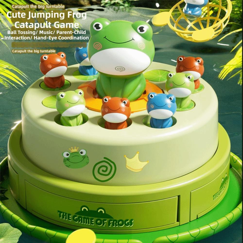 Electric Music Light Catching Music Games Interactive Training Frog Pop Up Game Party Games