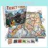 Исследуйте Европу с увлекательной настольной игрой Ticket to Ride Europe от Days of Wonder