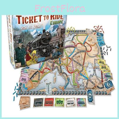Исследуйте Европу с увлекательной настольной игрой Ticket to Ride Europe от Days of Wonder