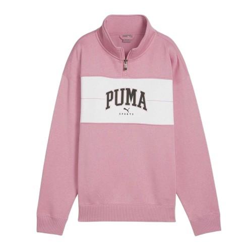 Puma Womens/Ladies Colour Block Zip Neck Sweatshirt